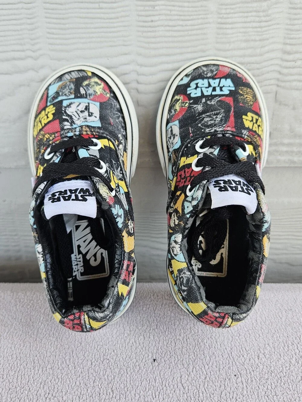 Vans x Star Wars Era Classic Repeat Sneaker SZ 7C Canvas Tie Low Top Han Solo
